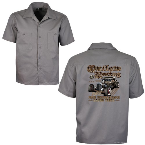 Camicia hot rod maglietta - maglietta, da