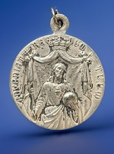 Medaglia religiosa vintage