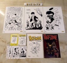 DYLAN DOG RAT-MAN LE COMMISSIONSSS SET CATALOGO STAMPE FLYER COFANETTO CARTOLINE
