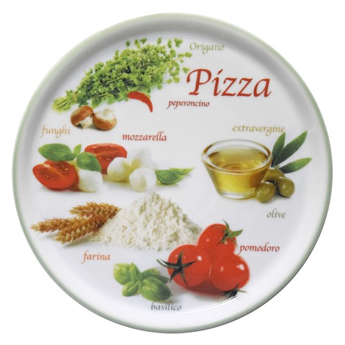Piatto pizza napoli - pizza, green