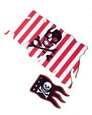 Vele in panno taglio laser