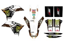 kit grafiche adesivi monster ktm exc 08 011 sx 07 10 bianco