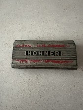 Fisarmonica Hohner A Fiato Seconda Guerra Mondiale Senza Scatola Vintage
