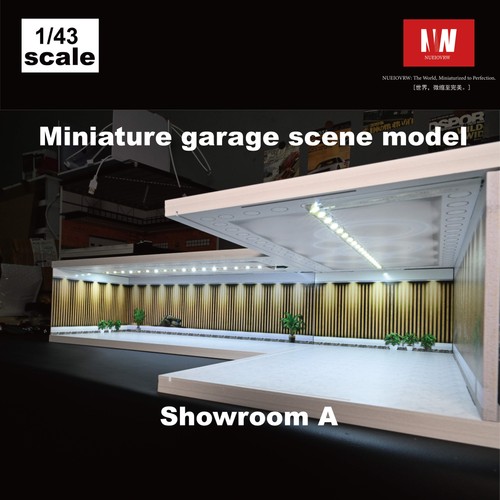 Diorama diecast garage - diorama, 1/43