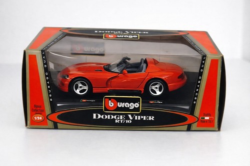 Dodge viper bburago 1 24 - dodge,