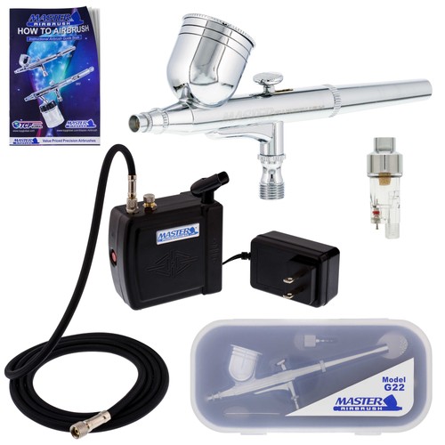 Set aerografo doppia - doppia, azione