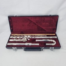 Flauto Jupiter JFL-511 con giunto dritto e curvo custodia rigida placcato argento 