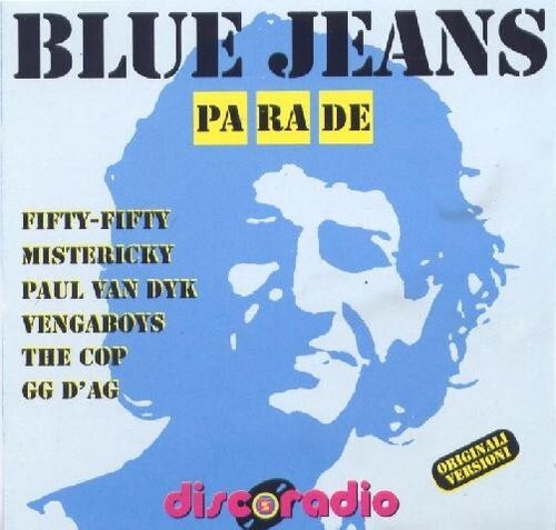 Blue jeans parade - "blue,