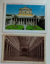 2 CARD CA1920/80s;ITALY:ROME