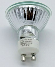 Dimmable 220 - 240V LAMPADA Alogena  40Watt GU10. lotto 10 pz