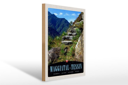 Targa legno viaggio - in,
