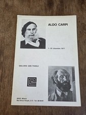 Aldo Carpi galleria San Fedele