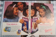 Inserto pubblicitario 1993 advertising Barbie il tuo diario é straordinario 