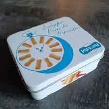 Scatola latta biscotti