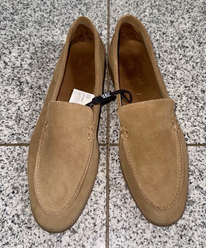 Nuovo mocassino zara beige - nuovo!, zara,