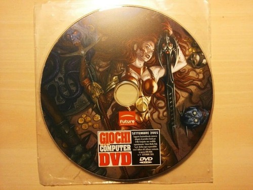 Dvd allegato rivista giochi - allegato,