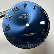 Rolex Datejust AZZURRO Dial for 41mm 116334 116300 not perfect