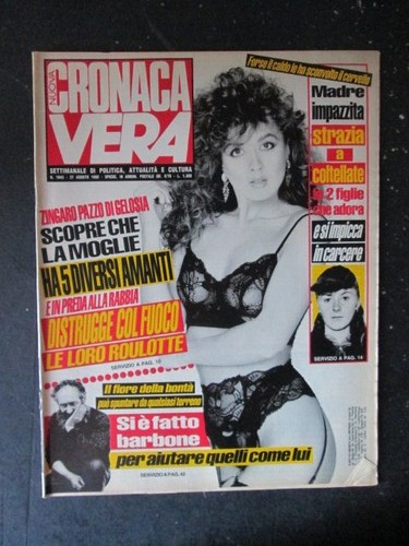 Cronaca vera 1043 1992 rivista - 1992,