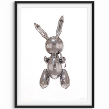 Jeff Koons Signed Rabbit Print