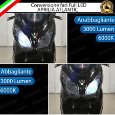 Conversione faro led - conversione, aprilia