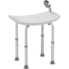 HOMCOM Sgabello Bagno Sedia