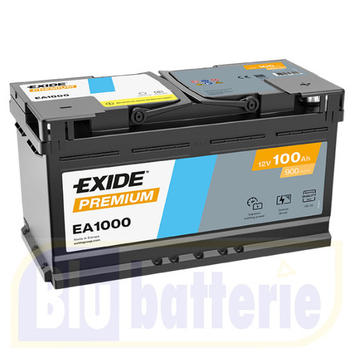 Exide ea1000 batteria auto - exide,