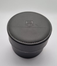 TAG Heuer vintage grey leather