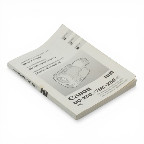 Canon x50 uc - uc-x50, manuale