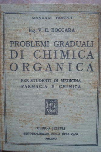 Chimica organica problemi - chimica,