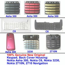 Custodia posteriore tastiera 100% originale nuova originale Nokia Asha 300,C6,3230,2710N