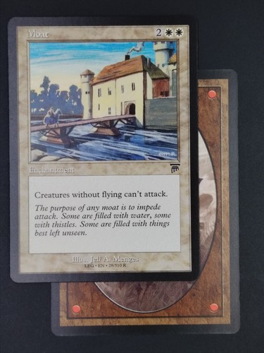 Mtg moat magic card - mtg,