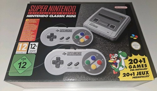 Super nintendo mini pal nueva - super,