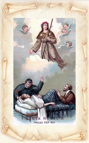 Santino holy card - santino,