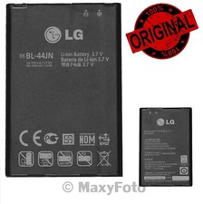 LG BATTERIA LITO ORIGINALE BL-44JN 1500mAh PER OPTIMUS L3 E400 L3-2 E430 L5 E610
