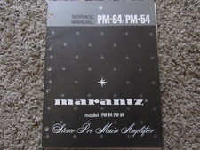 MARANTZ PM-64 PM-54 PRE