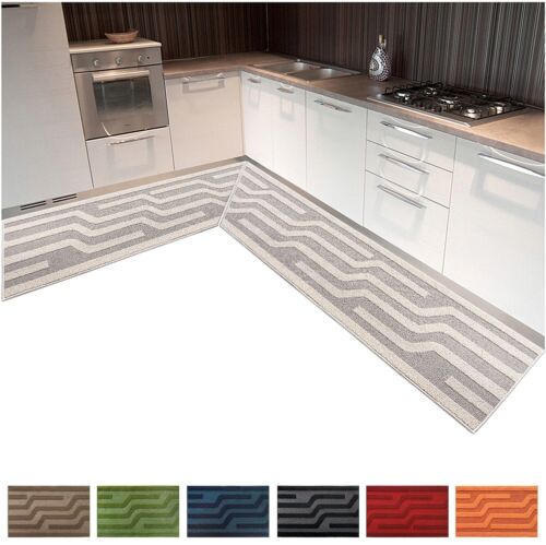 Tappeto cucina righe 3d - tappeto,