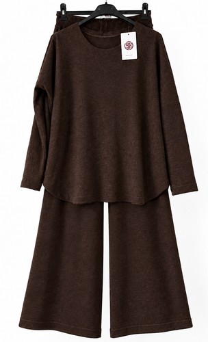 Completo donna marone maglia - donna,