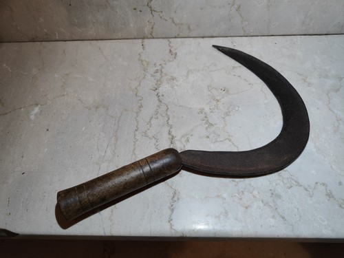 Vecchio coltello falcetto - ,