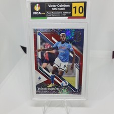 Victor Osimhen Panini Donruss Serie A 2021/22 #122 Red explosion GRADED FICA.FUN