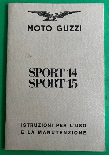 Moto guzzi sport 15 - moto,