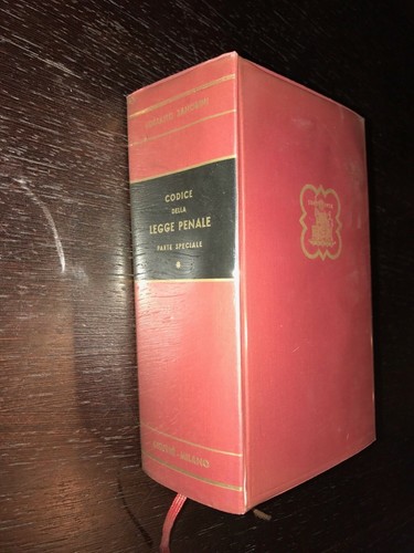 Codice della legge penale - legge,