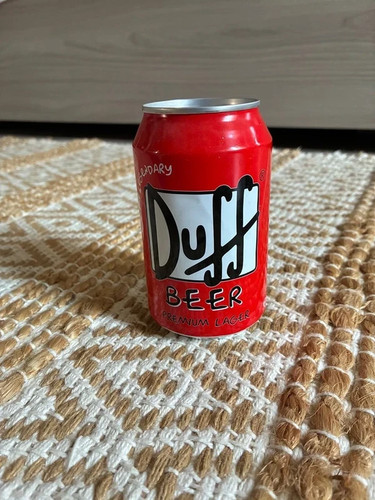 Lattina duff beer vuota - beer, ma