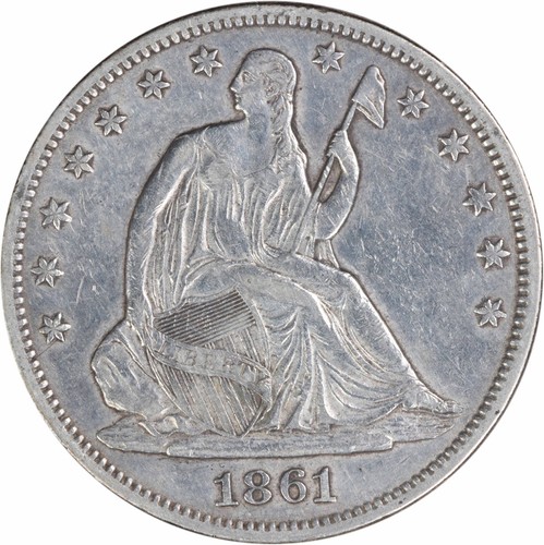 Mezzo dollaro 1861 liberty - 1861,