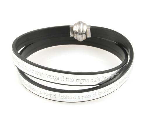 Bracciale amen pater - pater, con
