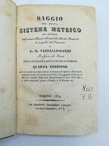 Vassalli eandi saggio - vassalli-eandi,saggio, del