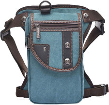 Canvas Drop Leg Bag per Uomo