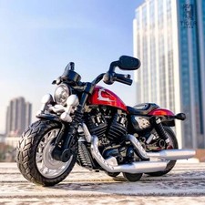 Moto giocattolo in lega 1:12 Kawasaki con suoni, luci e pneumatici in gomma per ragazzi