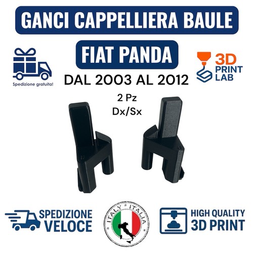 Ganci mensola cappelliera - 2,