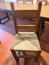 Sedie rustiche in legno