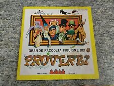 Album Figurine EDIS PROVERBI 1969 COMPLETO originale